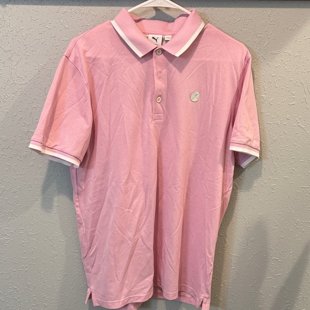 Puma Light Pink Polo Shirt